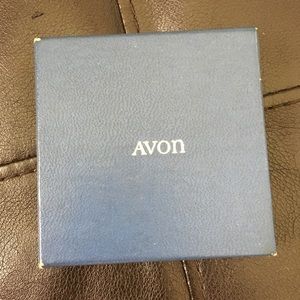 Blue flower earrings